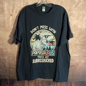 Pappasaurus t-shirt-Men’s XL-GILDAN brand-100% cotton-EUC